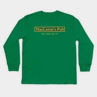 MacLaren's Pub Kids Long Sleeve T-Shirt